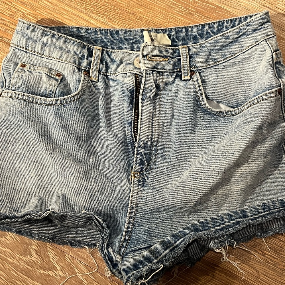 Topshop jean shorts